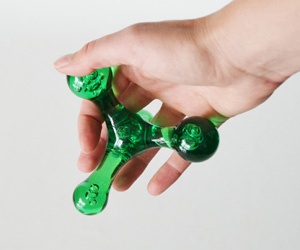 Das Jacknobber® Massagegerät gibt es nicht nur in Grün, sondern auch noch in anderen Farben.
