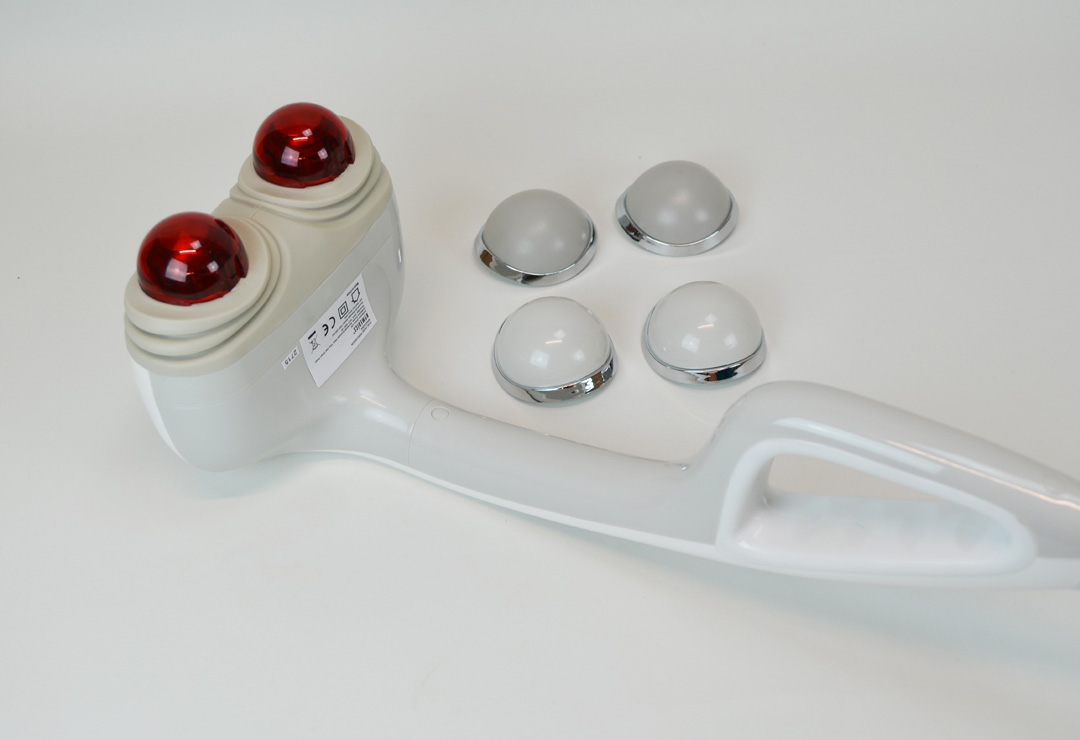 Homedics HHP-350H tapping massager with 3 different attachments