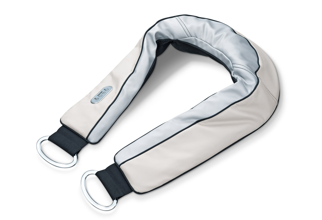 This Beurer MG150 massage device for the nape of the neck cares about a quick relief through targeted percussion  massages. 