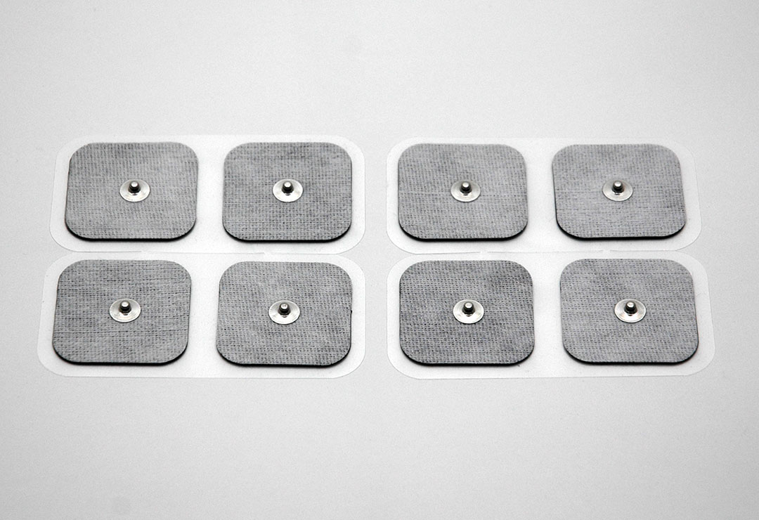 8 square electrodes, suitable for the Beurer Sanitas