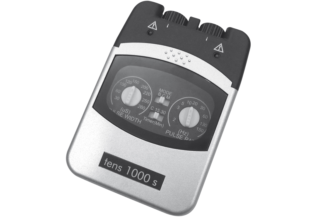 The Promed TENS 1000s is recommended by most doctors: small, easy to use, and yet powerful.