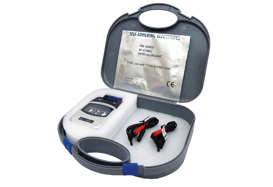 Pain therapy with the Promed TENS 1000s: powerful device with 9 volts