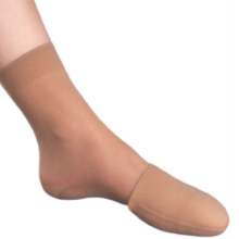 Promed socks with a padded cap to protect the forefoot