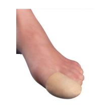 The soft padding of the Promed toe cap protects the toe from pressure and friction and relieves existing pain.