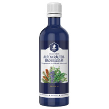 Alpine herbs bath emulsion Helfe with a combination of vegetable oils from the Alpine region