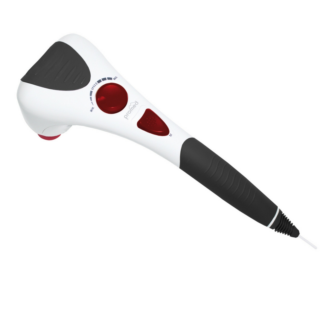 The infrared light of the Medisana Promed ITM Pro delivers heat to the deeper muscles.