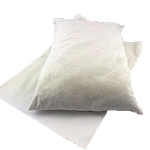 Pillow filled with pine chips and sheep's wool