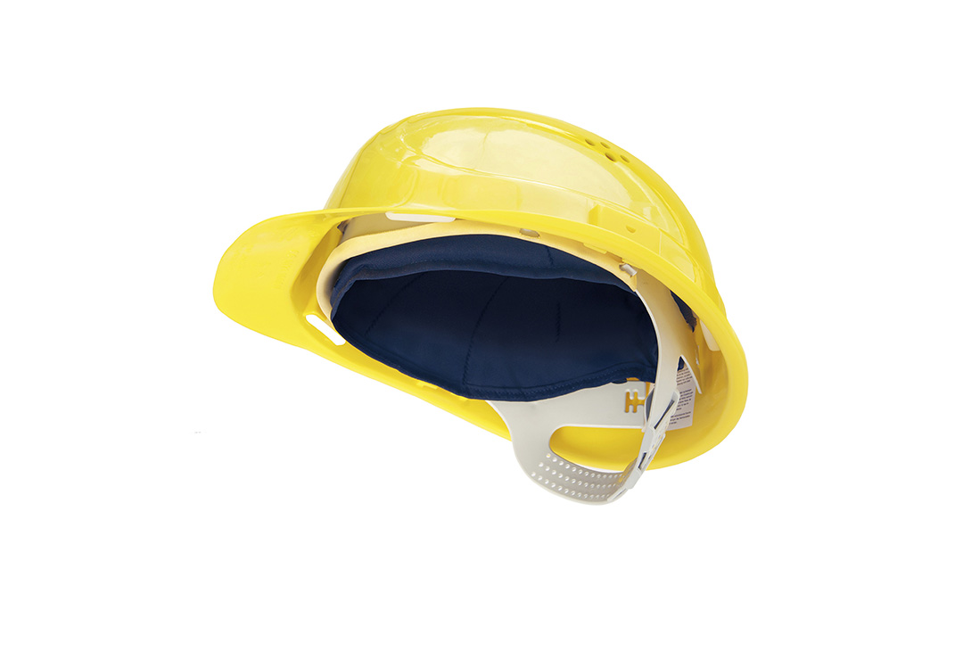 Esempio di utilizzo con un casco - inserto per caschi E.COOLINE Powercool SX3