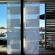 Cooling curtains in a modern design: E.COOLINE Cooling Slider