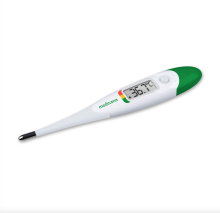Precise digital clinical thermometer Medisana TM 705 for oral, axillary or rectal fever measurement.