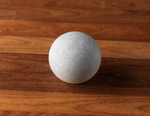 Liegt perfekt in der Hand, ist ein hervorragender Wärmespeicher und hat noch viele weitere günstige Eigenschaften: der Hukka Palm Stone aus Speckstein.
