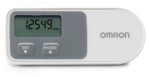 Pedometer Omron Walking Style One 2.0: Nur 3,8 mm dünn
<br>
<br>