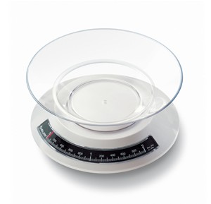 Küchen-Waage Beurer KS05: mechanische Waage bis max. 2 kg mit 20 g-Einteilung.