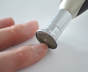 The Beurer sapphire disc is suitable for manicures and pedicures