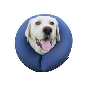Morbida e delicata: la camera d'aria gonfiabile impedisce al cane di raggiungere le ferite o lesioni.
<br>
<br>
