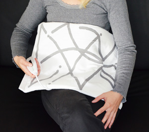 Ideal during winter, the heating cushion offers a general relaxation and increases wellbeing. 