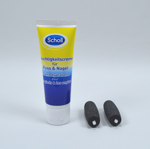 The cream is dermatologically tested and suitable for sensitive feet.