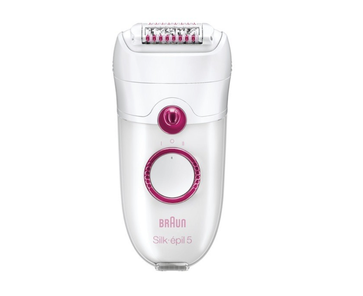 Silky and smooth skin after just one application: the Braun Silk-épil 5 and its particular technology provide long lasting results.