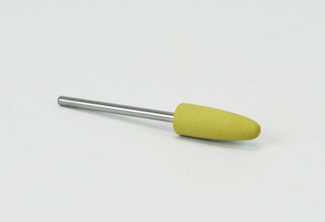 Lucidatore in silicone Promed, fine, giallo