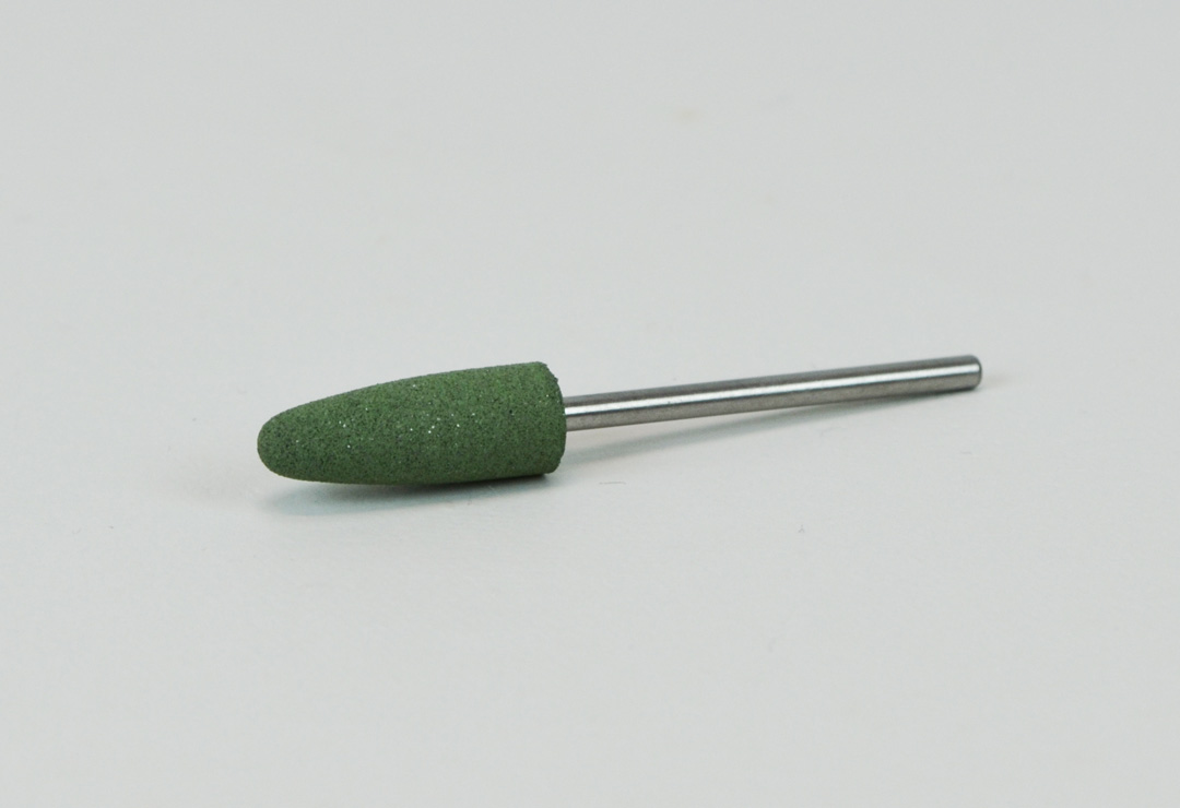 Lucidatore in silicone Promed, grezzo, verde