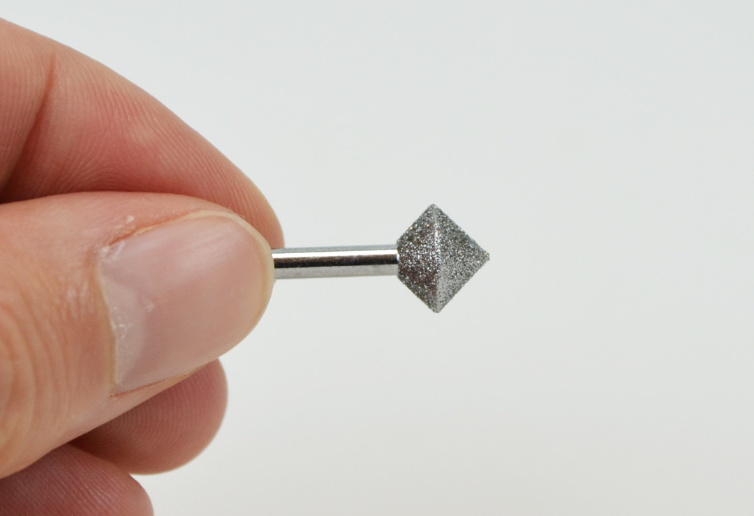 Embout diamant promed de forme spéciale