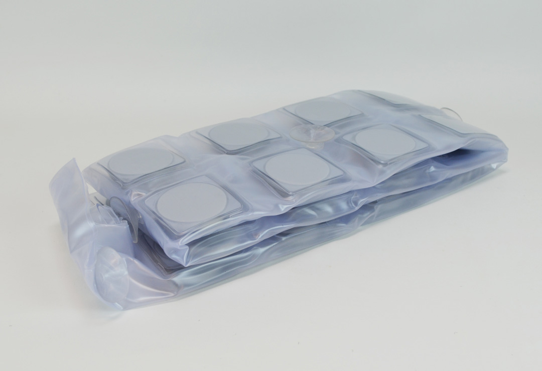 The replacement mat for Medisana BBS and MBH can be folded