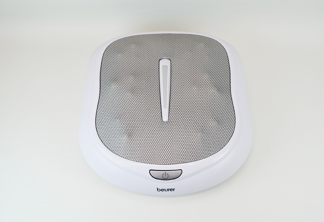 The Beurer FM60 has a pleasant surface made of breathable mesh material