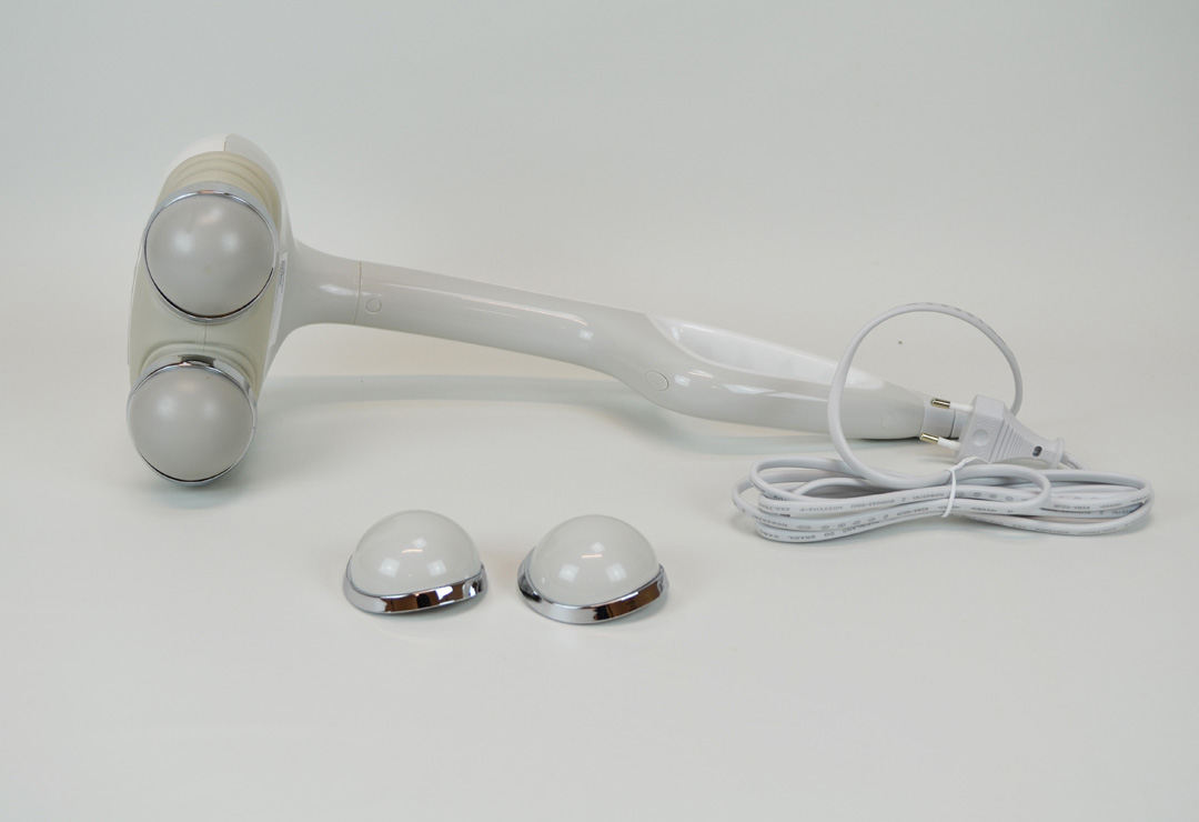 The Homedics HHP-350H has an ergonomic handle