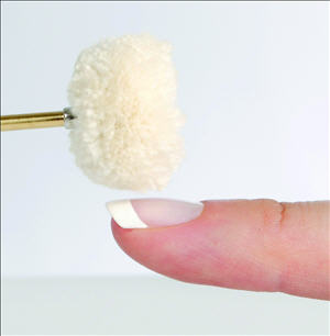 Promed Polishing Bit: polishing, removing shine, glossy finishes, smoothing out unevenness in natural nails and much more