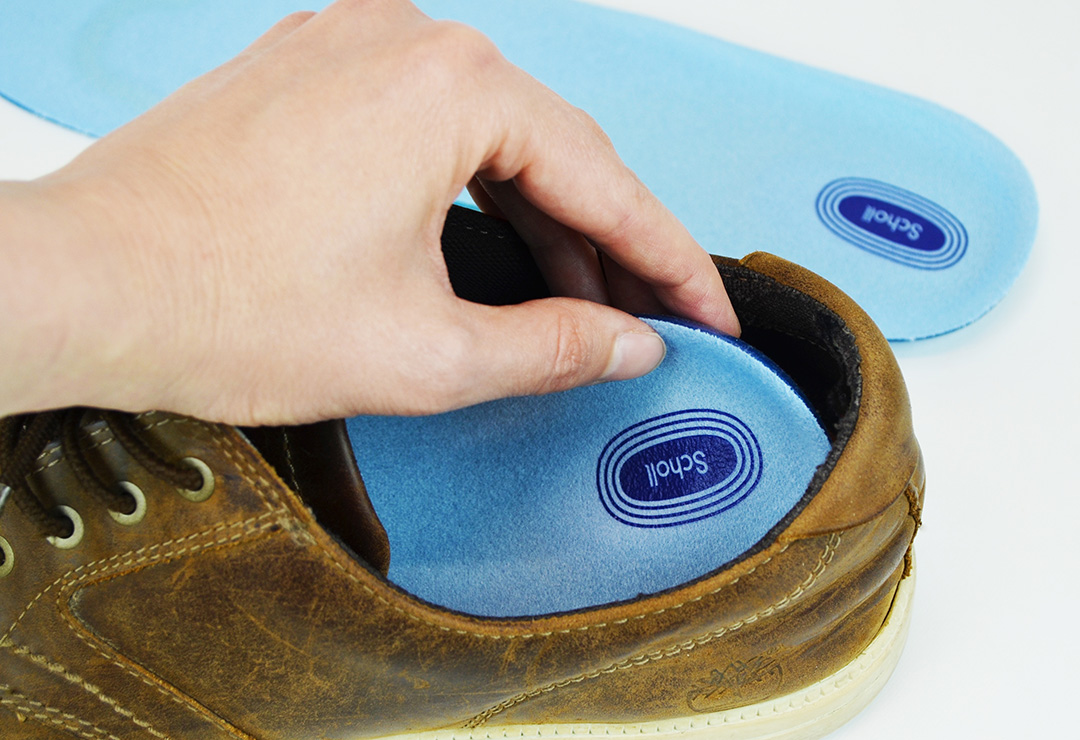Scholl Gel Active Everyday Men shoe soles for shoe size 40 - 46.5 24) - Wellness Products Switzerland