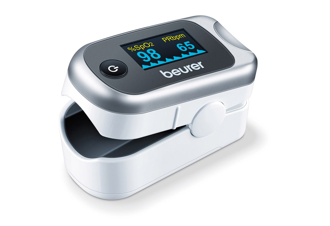 Pulse oximeter Beurer PO40 for measuring oxygen saturation