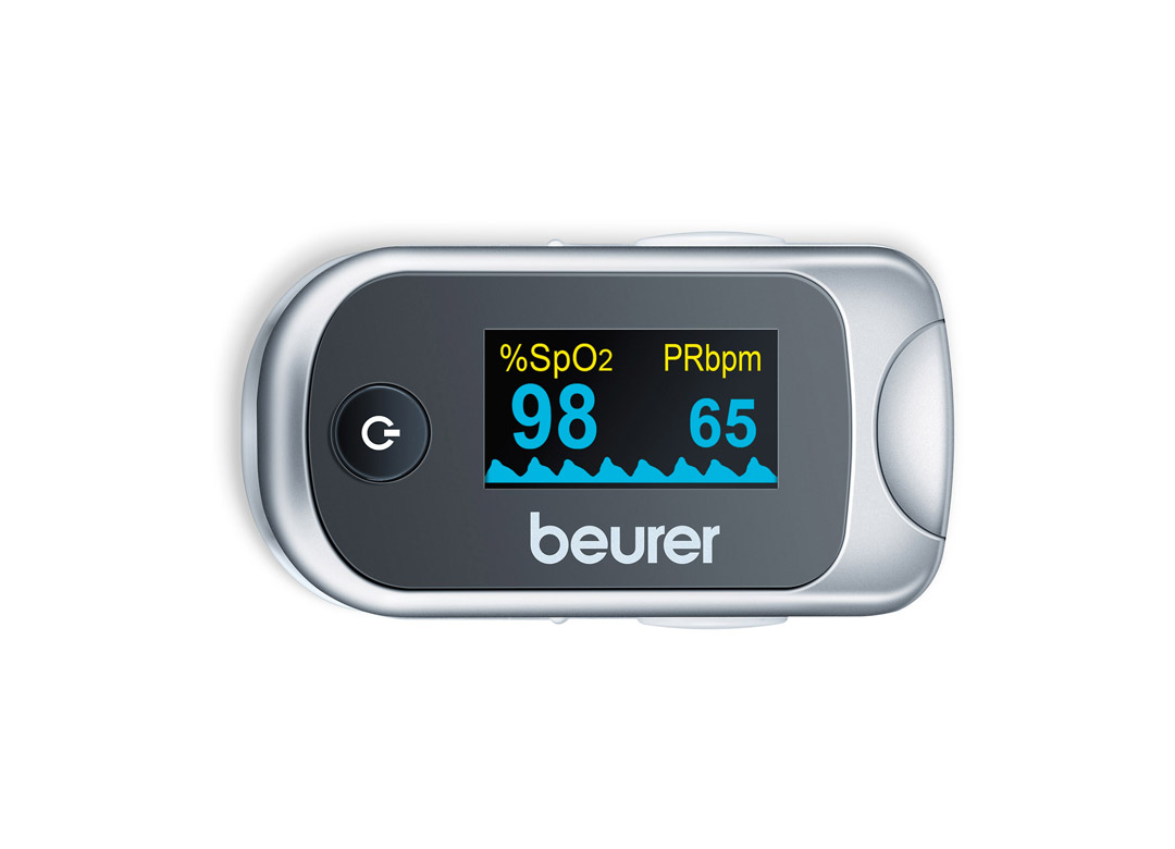 Beurer PO40 con display con 6 opzioni di visualizzazione