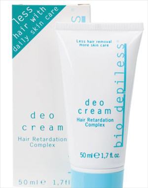 Bio Depiless Deo Cream 50 ml: Hautpflege, die Haarwuchs hemmt