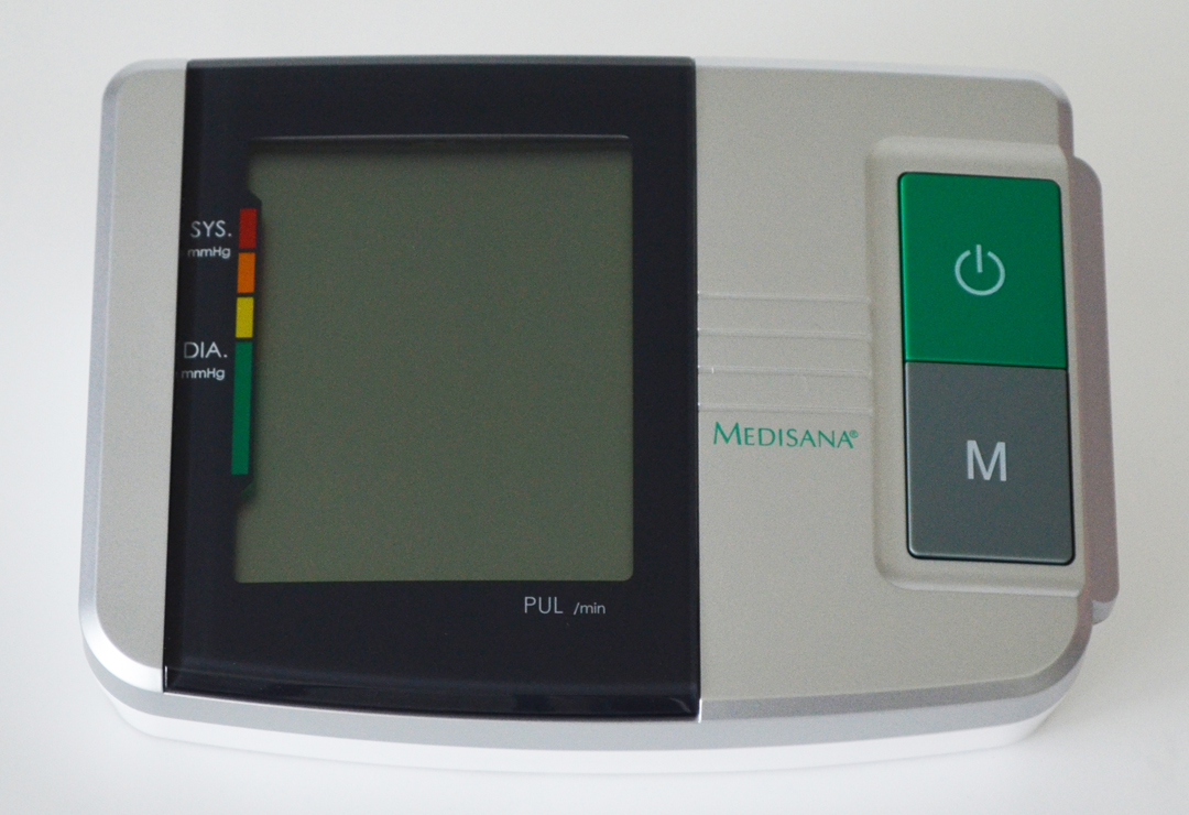 Upper arm blood pressure monitor Medisana MTS. You can reassure yourself by taking your blood pressure at home.