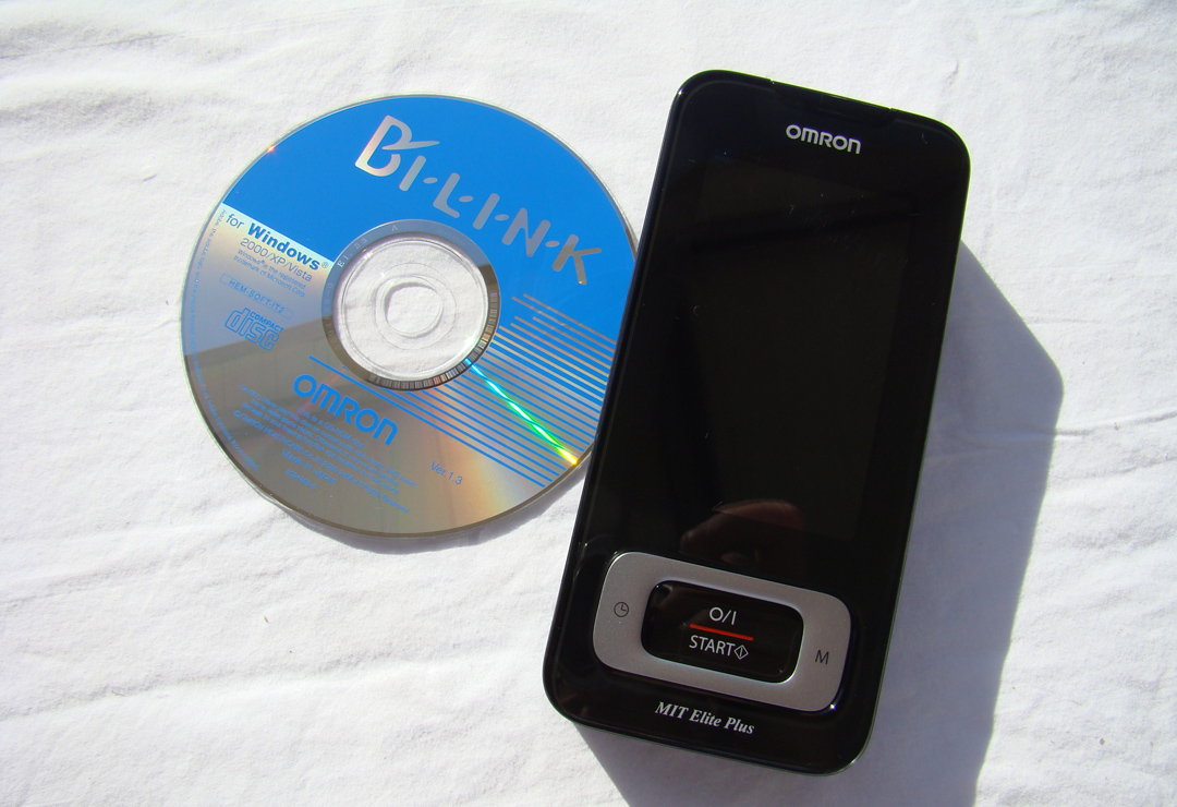 Oberarm-Blutdruckmessgerät mit PC-Schnittstelle