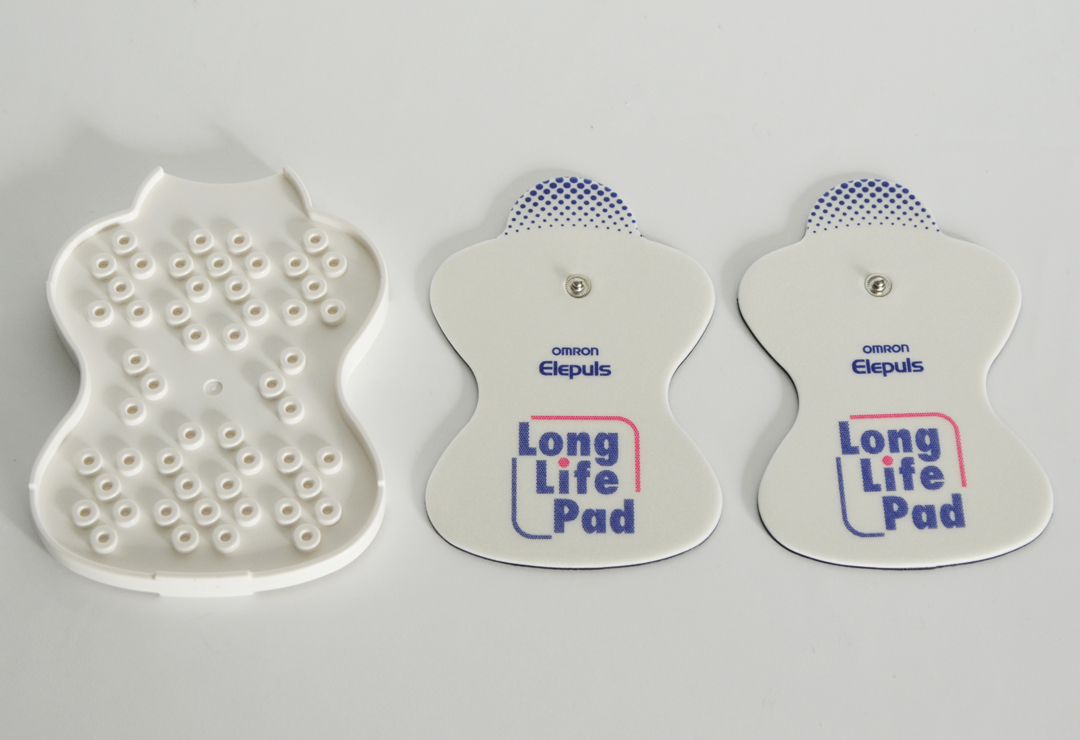 Electrodes autocollantes Omron Long Life en forme de papillon