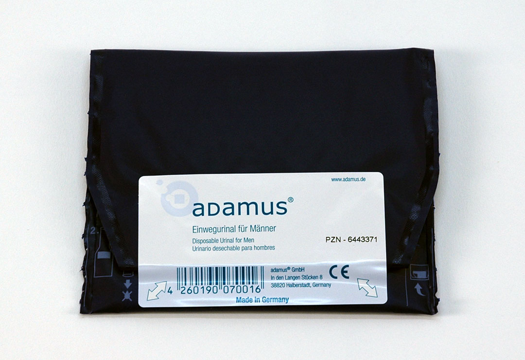 Do not hesitate to order a sample of the Adamus urinal!