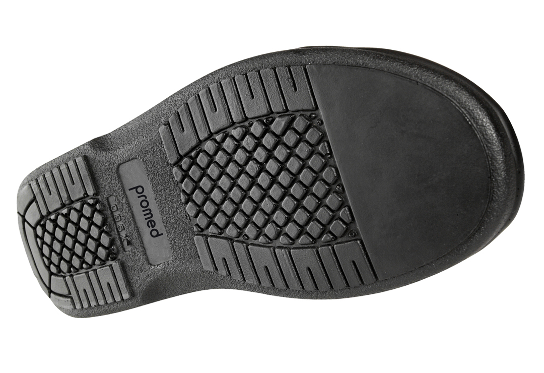 Grippy sole of the Promed Sanicabrio DS comfort shoe
