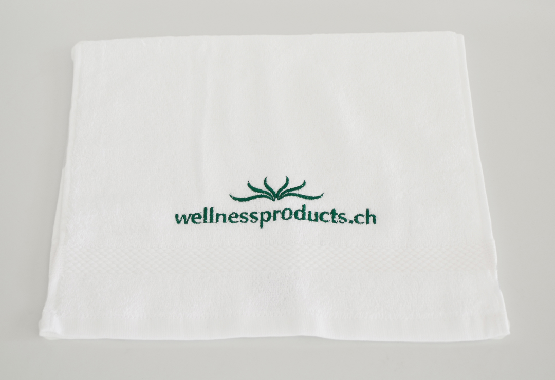 100% cotton towel: 30 x 50 cm