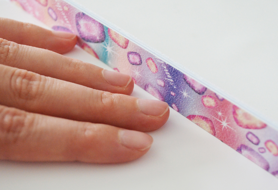 nail file with a beautiful design