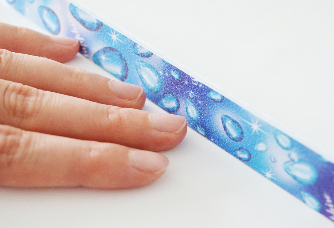 Nail file with a beautiful design