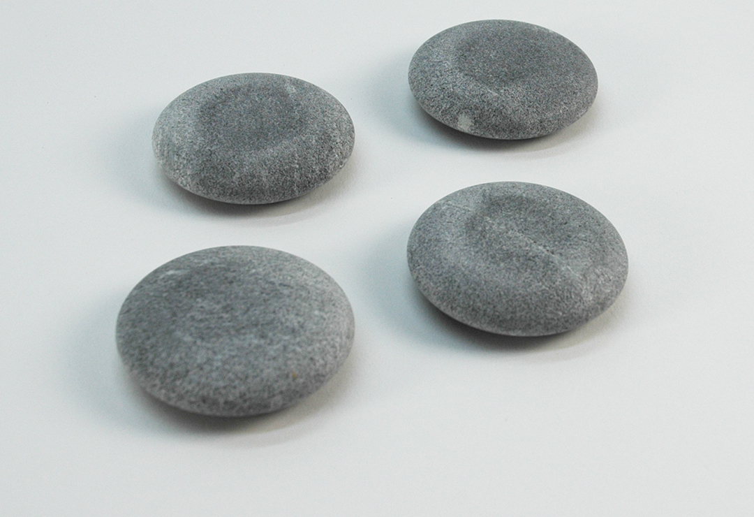 Made by experienced craftsmen: Hukka soapstone for hot stone or massage therapy