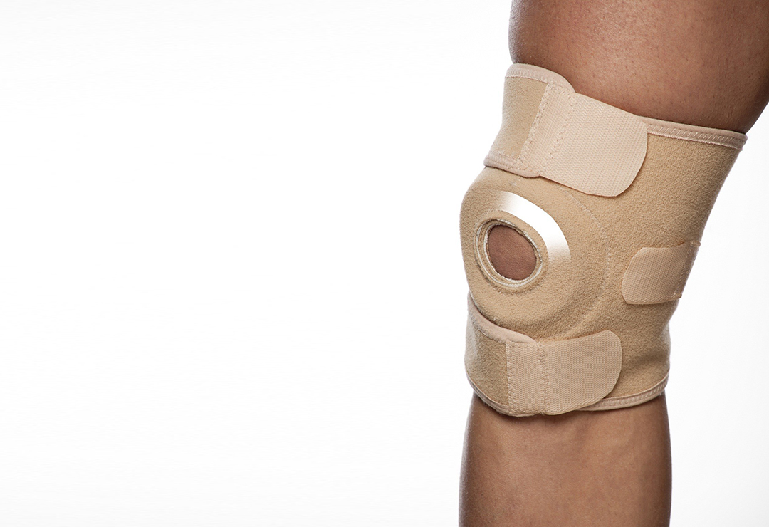 Die Stabilisierung schützt vor Überanstrengung: Turbo Med Bandage für das Knie