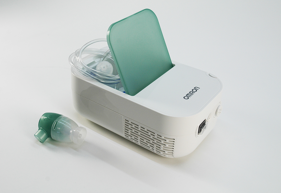 Omron DuoBaby : pour le traitement des voies respiratoires inférieures et supérieures