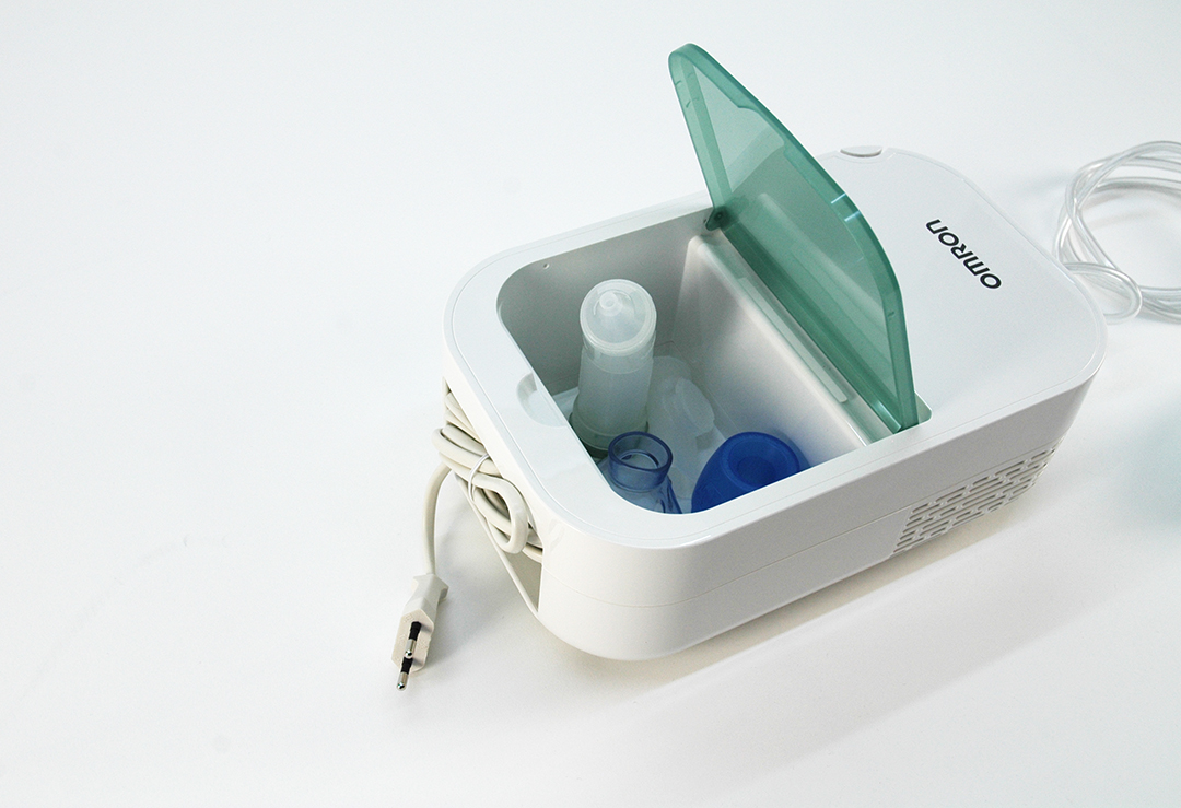 L'inhalateur Omron DuoBaby a un design compact