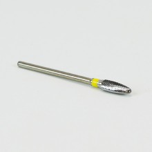 This Promed carbide bit of the yellow series makes your work on artificial nails easier.