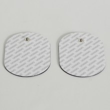 1 pair of Omron replacement electrode pads for pain relief with Omron TENS devices.