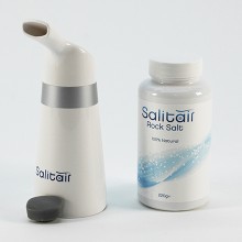Salitair - Der natürliche Inhalator hilft zu leichterem Atmen. Ohne Wasser oder Dampf. Überall einsetzbar.