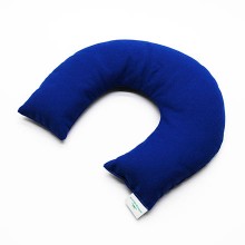 Practical millet chaff neck pillow for air or train travel