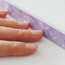 Nail file in a cheerful style